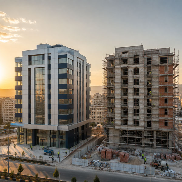 سرعت اجرای نمای کامپوزیت