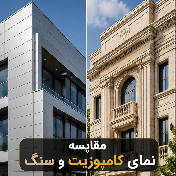 وزن نمای کامپوزیت